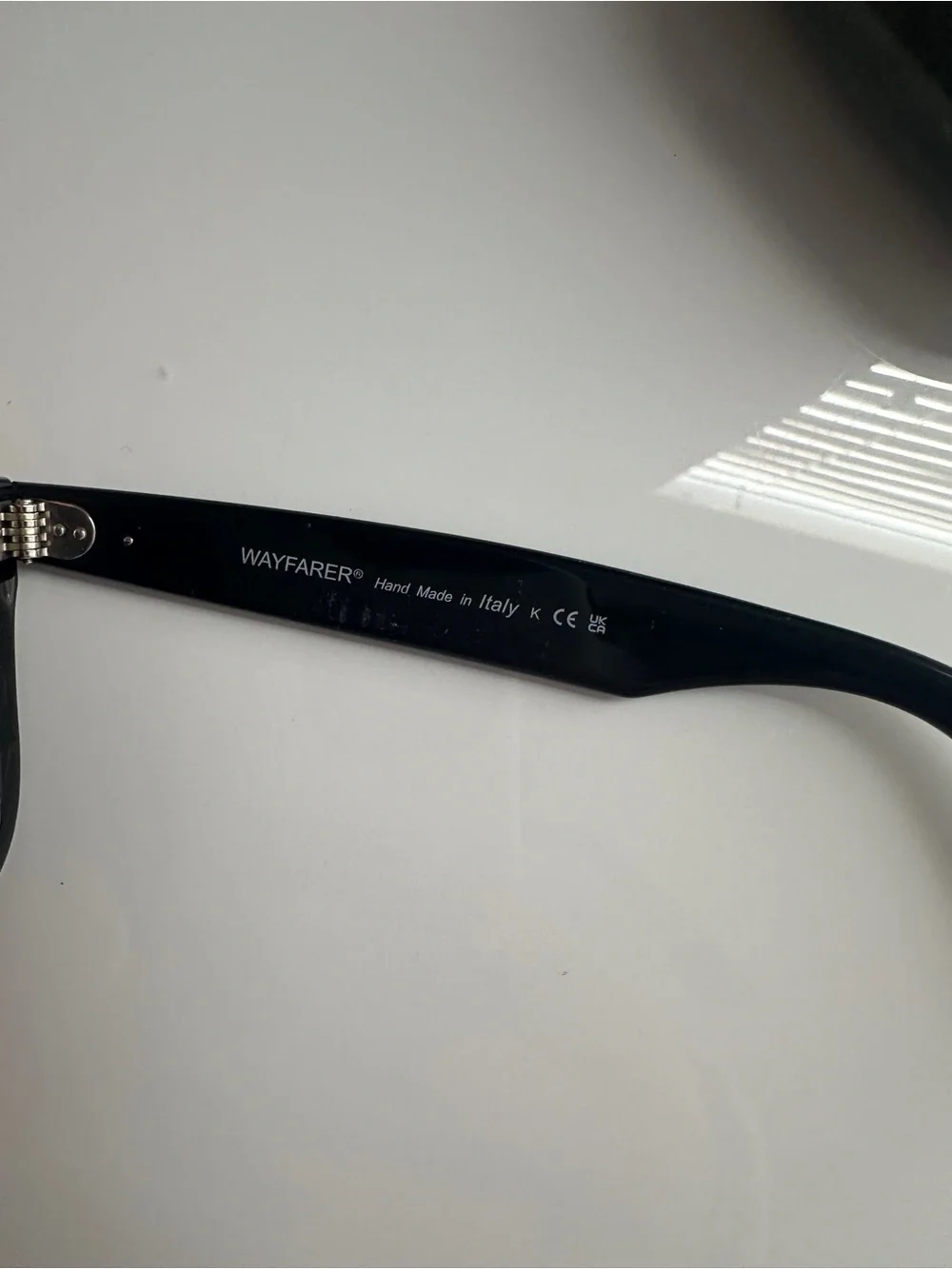 Ray-Ban Wayfarer Sunglasses in Black Frame with Dark Lenses